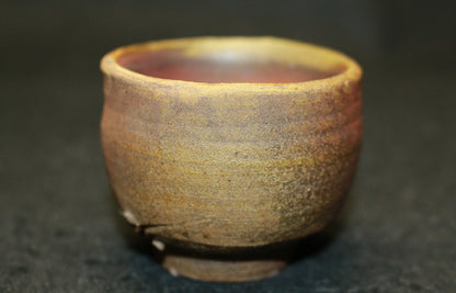 26112　人間国宝　藤原啓	備前酒杯②　　FUJIWARA　Kei