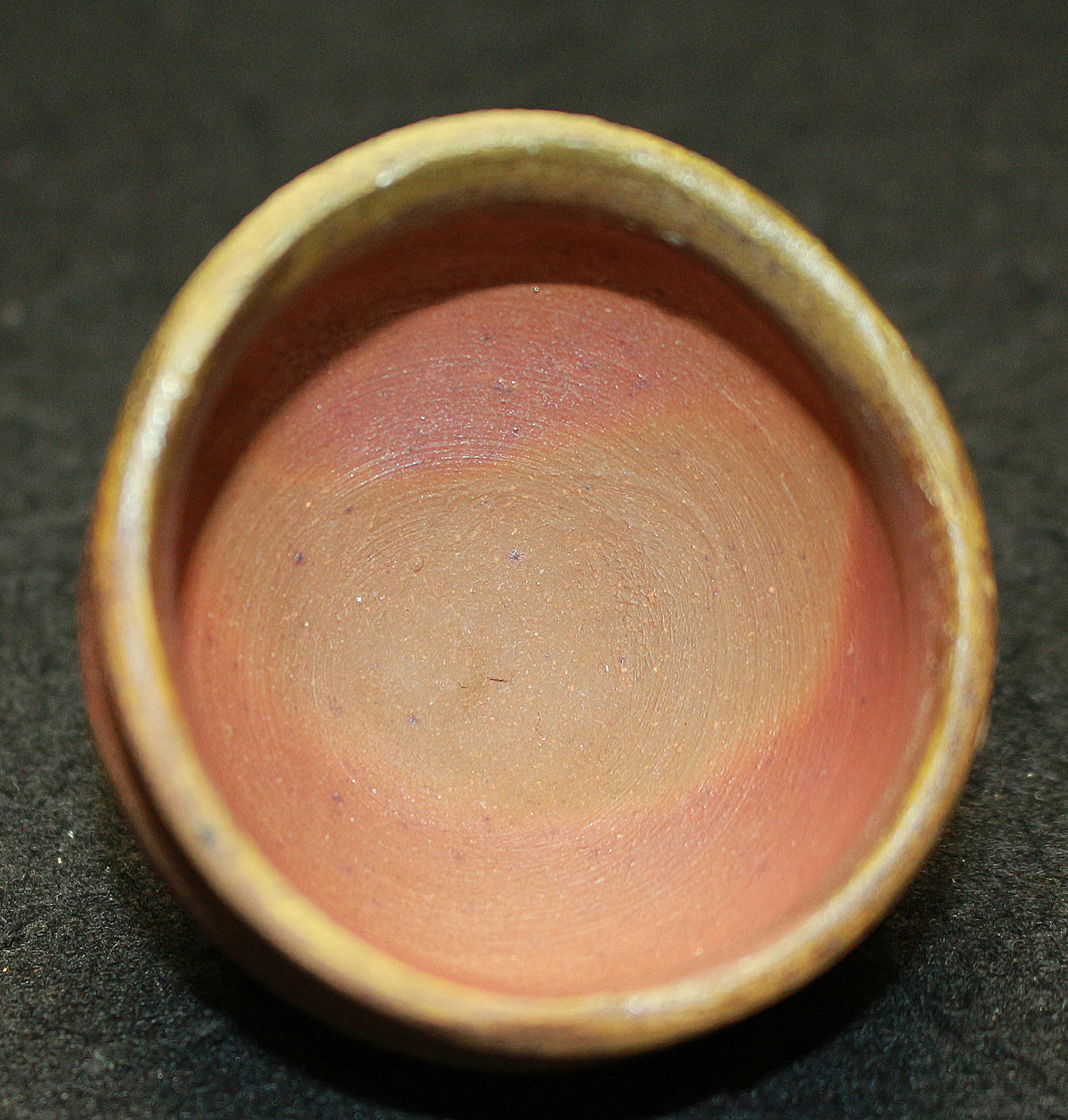 26112　人間国宝　藤原啓	備前酒杯②　　FUJIWARA　Kei