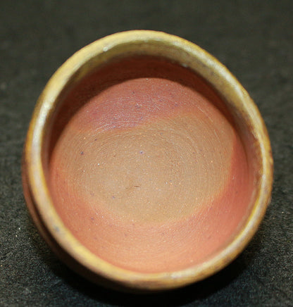 26112　人間国宝　藤原啓	備前酒杯②　　FUJIWARA　Kei