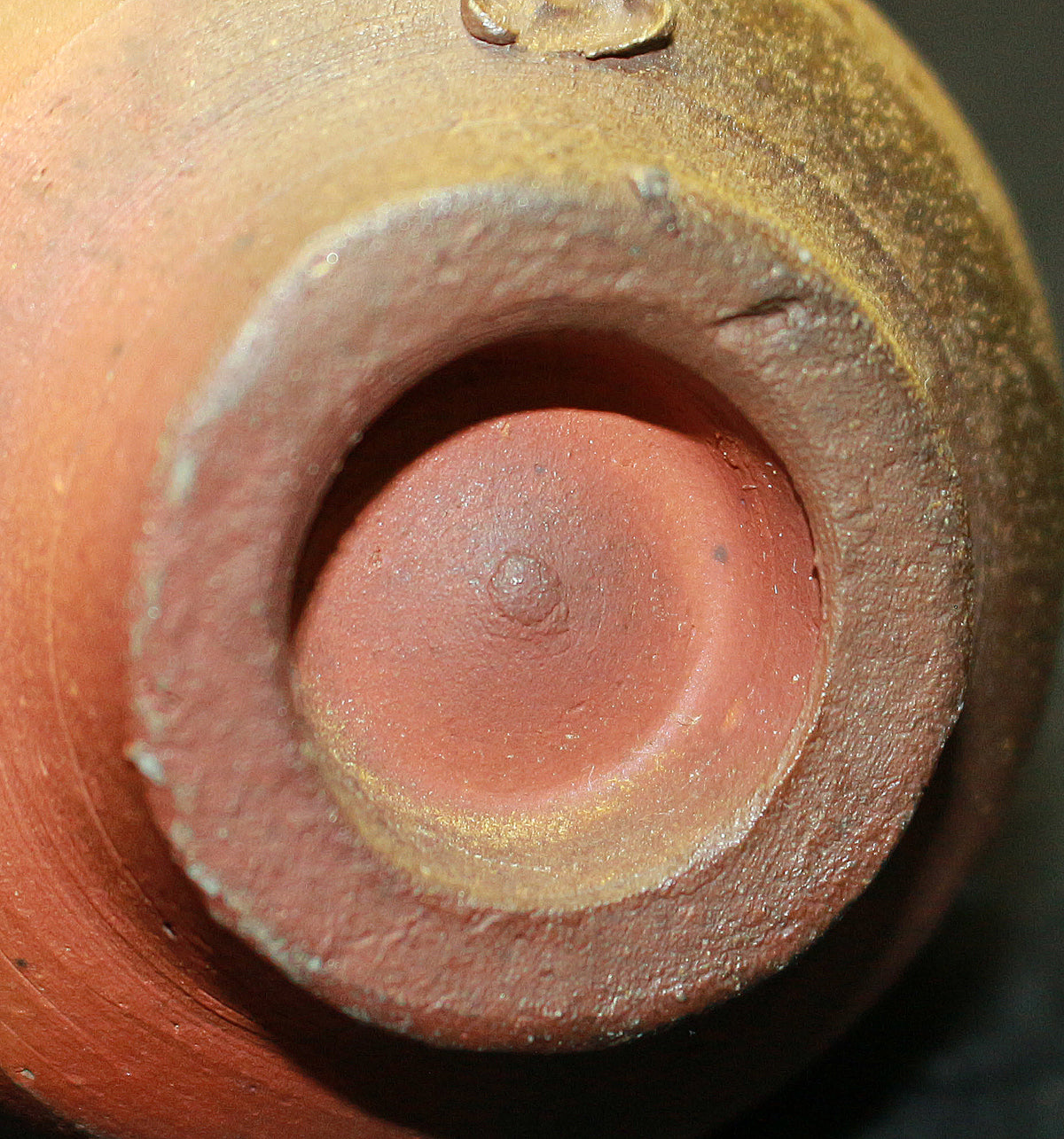 26112　人間国宝　藤原啓	備前酒杯②　　FUJIWARA　Kei