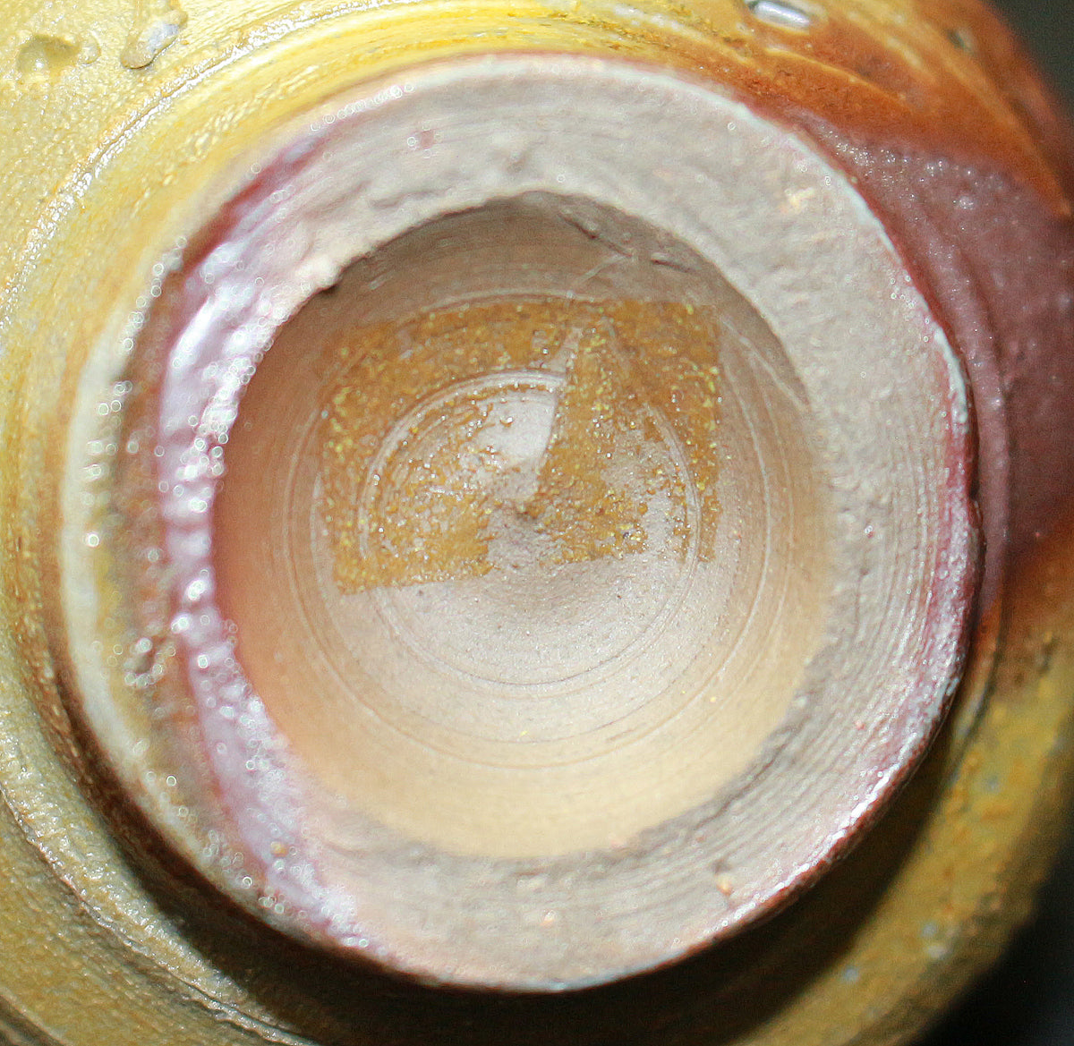 26113	人間国宝　藤原雄	　備前酒杯　FUJIWARA Yu