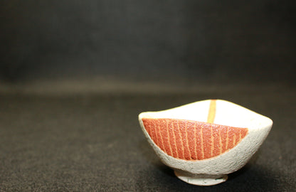 26093	市野雅彦	    盃（白）②  　 Ichino　Masahiko