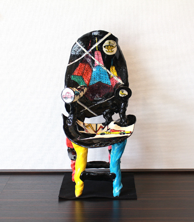 23262 鈴木五郎 (ロスオリベ陶椅子) SUZUKI Goro | 近代美術工芸の 