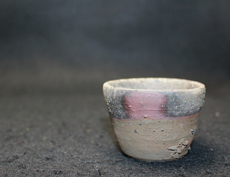 新品日本製小山富士夫(古山子)造 種子島 茶碗 茶道具 保証品 c0BY 茶道具
